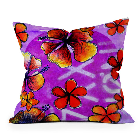Sophia Buddenhagen Tropical Bali Throw Pillow