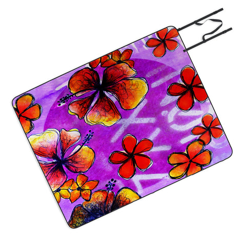 Sophia Buddenhagen Tropical Bali Picnic Blanket