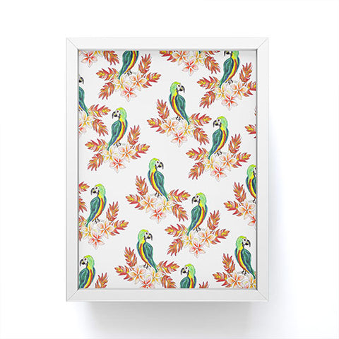 Sophia Buddenhagen Tropical Bird Framed Mini Art Print