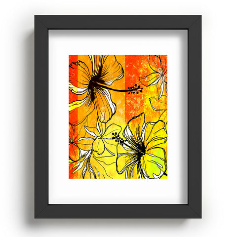 Sophia Buddenhagen Tropical Splash Recessed Framing Rectangle