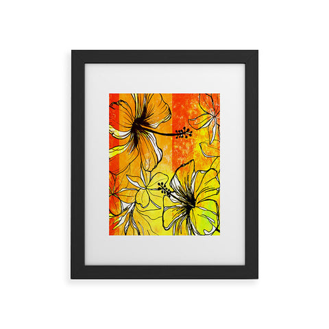 Sophia Buddenhagen Tropical Splash Framed Art Print