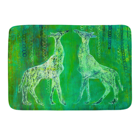Sophia Buddenhagen Two Of A Kind 1 Memory Foam Bath Mat