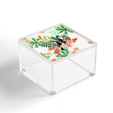 Sophia Buddenhagen Two Toucans Acrylic Box