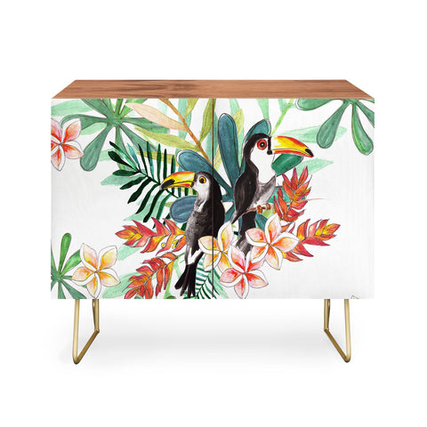 Sophia Buddenhagen Two Toucans Credenza