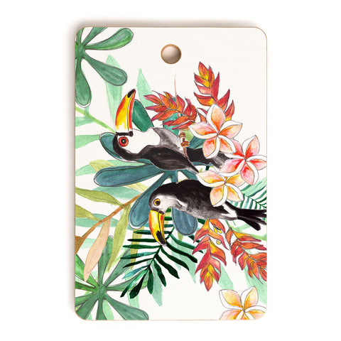 Sophia Buddenhagen Two Toucans Cutting Board Rectangle