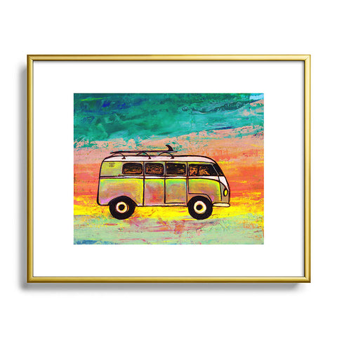 Sophia Buddenhagen Van Life Metal Framed Art Print