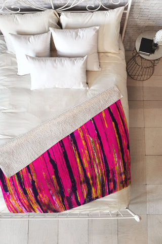 Sophia Buddenhagen Vibrance Fleece Throw Blanket