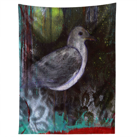 Sophia Buddenhagen White Bird 1 Tapestry