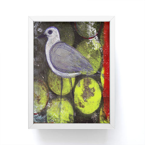 Sophia Buddenhagen White Bird 2 Framed Mini Art Print