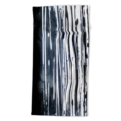 Sophia Buddenhagen White Lines Beach Towel