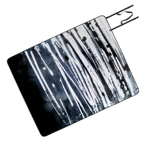 Sophia Buddenhagen White Lines Picnic Blanket