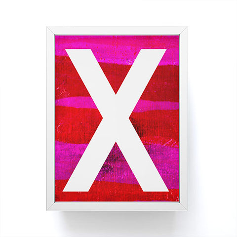 Sophia Buddenhagen X Framed Mini Art Print