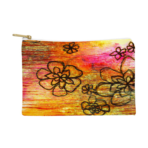 Sophia Buddenhagen Yellow Flowers Pouch