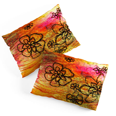 Sophia Buddenhagen Yellow Flowers Pillow Shams