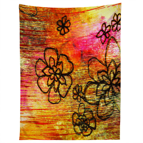 Sophia Buddenhagen Yellow Flowers Tapestry