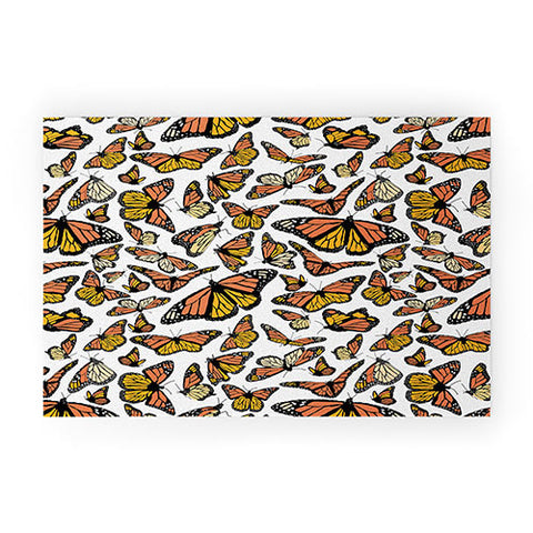 Southerly Design Monarchs in Flight Welcome Mat
