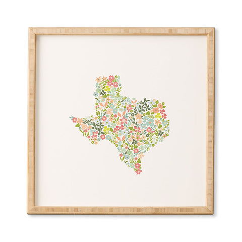 Southerly Design Texas Framed Wall Art