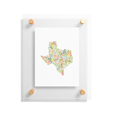 Southerly Design Texas Floating Acrylic Print