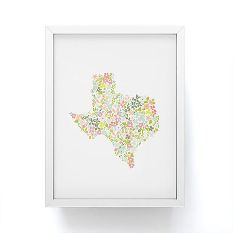 Southerly Design Texas Framed Mini Art Print