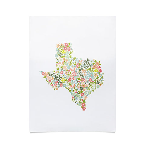 Southerly Design Texas Poster