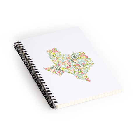 Southerly Design Texas Spiral Notebook