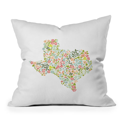 Southerly Design Texas Throw Pillow