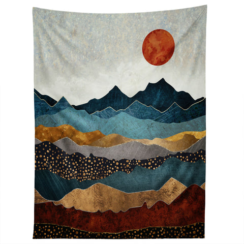 SpaceFrogDesigns Amber Dusk Tapestry