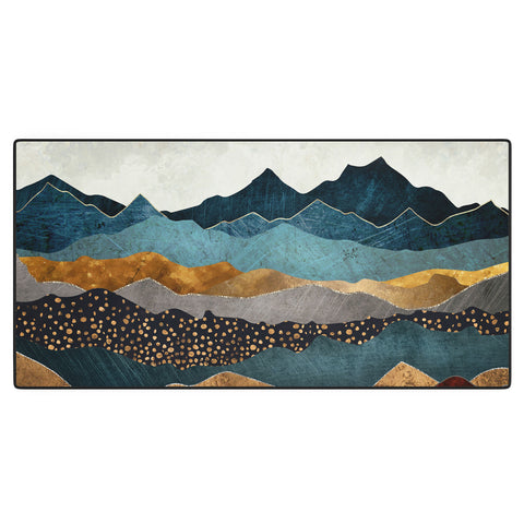 SpaceFrogDesigns Amber Dusk Desk Mat