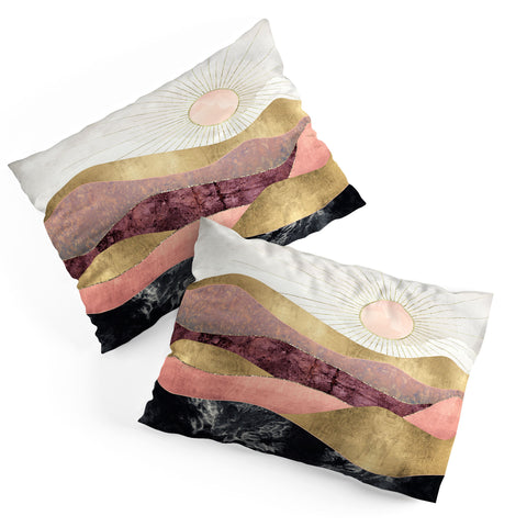 SpaceFrogDesigns Blush Sun Pillow Shams