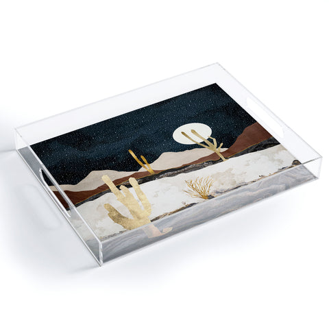 SpaceFrogDesigns Desert View Acrylic Tray