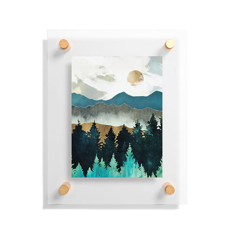 SpaceFrogDesigns Forest Mist Floating Acrylic Print