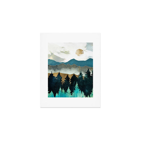 SpaceFrogDesigns Forest Mist Art Print