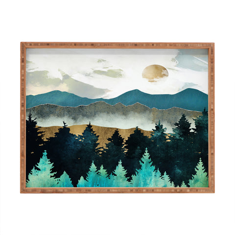SpaceFrogDesigns Forest Mist Rectangular Tray