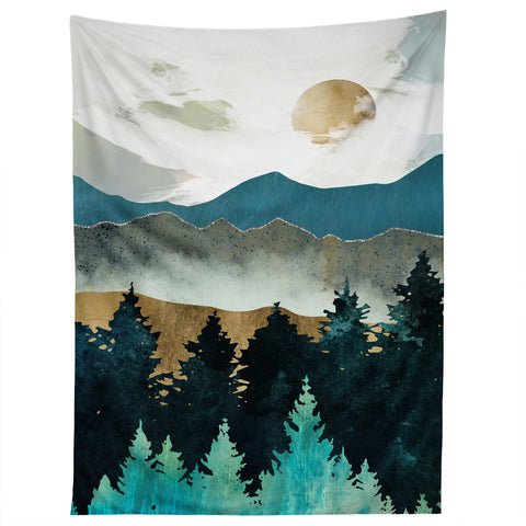 SpaceFrogDesigns Forest Mist Tapestry
