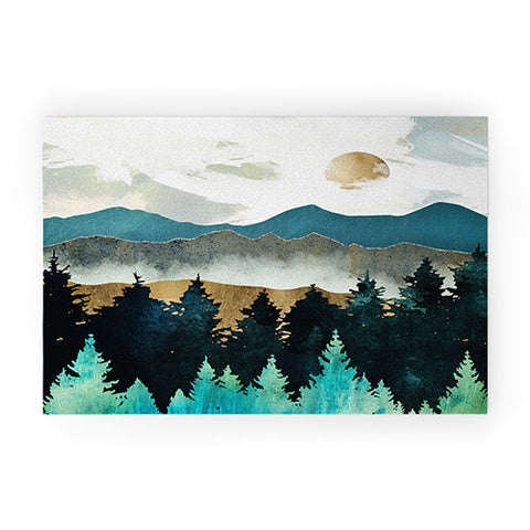 SpaceFrogDesigns Forest Mist Welcome Mat