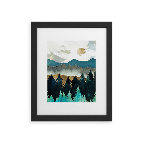 SpaceFrogDesigns Forest Mist Framed Art Print