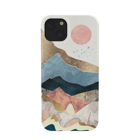 SpaceFrogDesigns Golden Peaks Phone Case