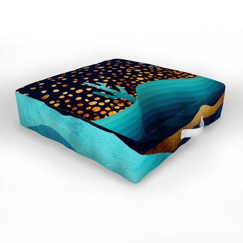 SpaceFrogDesigns Indigo Desert Night Outdoor Floor Cushion