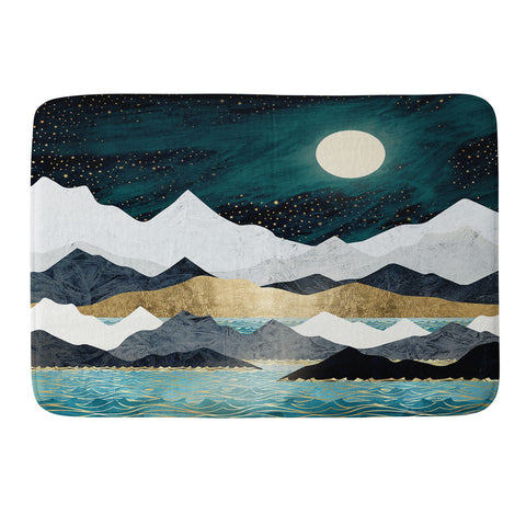 SpaceFrogDesigns Ocean Stars Memory Foam Bath Mat