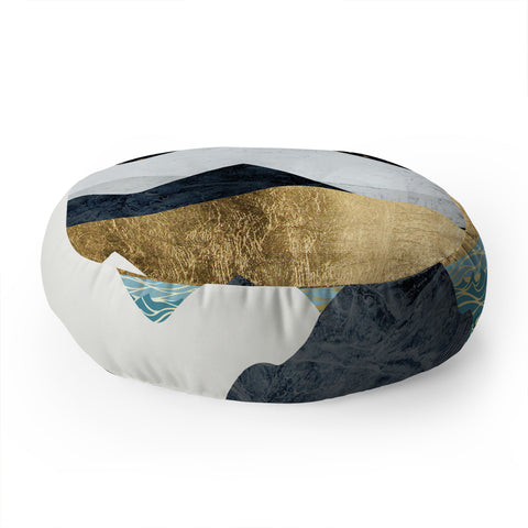 SpaceFrogDesigns Ocean Stars Floor Pillow Round