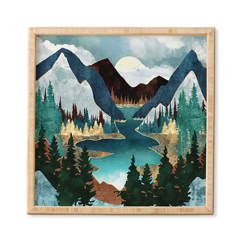 SpaceFrogDesigns River Vista Framed Wall Art