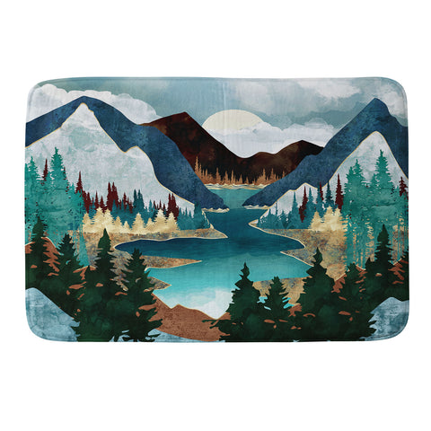 SpaceFrogDesigns River Vista Memory Foam Bath Mat