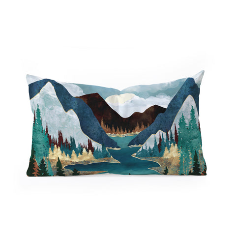SpaceFrogDesigns River Vista Oblong Throw Pillow