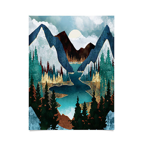 SpaceFrogDesigns River Vista Poster
