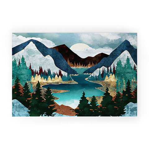 SpaceFrogDesigns River Vista Welcome Mat