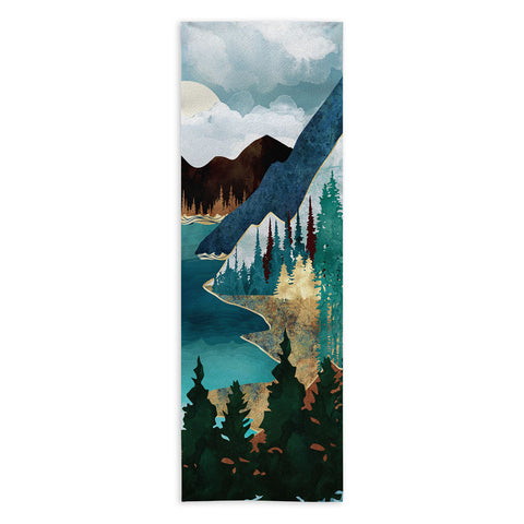 SpaceFrogDesigns River Vista Yoga Towel
