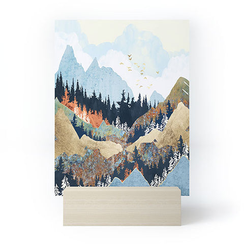 SpaceFrogDesigns Spring Flight Mini Art Print