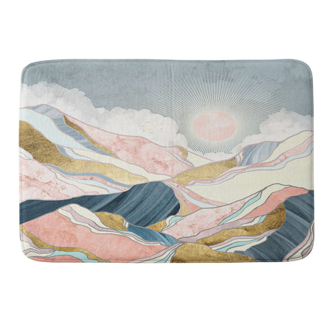 SpaceFrogDesigns Spring Morning Memory Foam Bath Mat