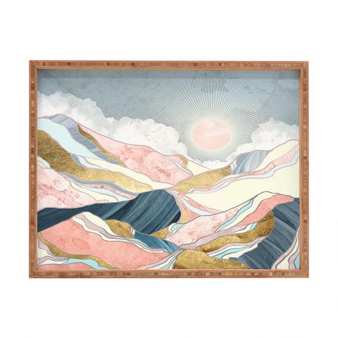 SpaceFrogDesigns Spring Morning Rectangular Tray