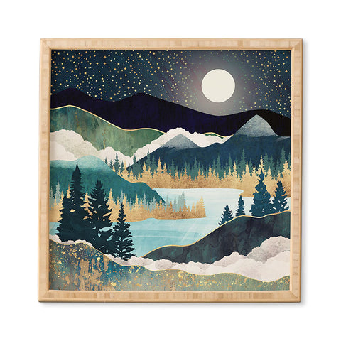SpaceFrogDesigns Star Lake Framed Wall Art